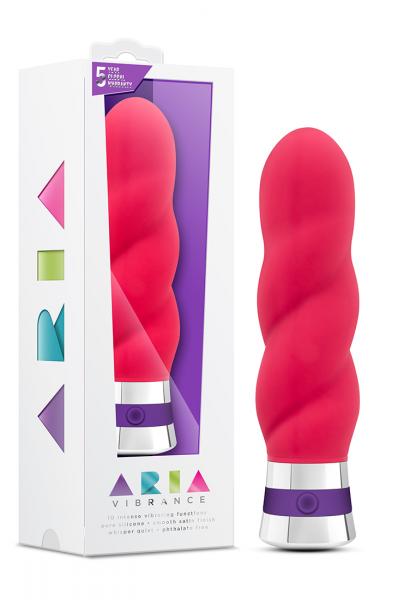 Aria Vibrance Cerise Pink Vibrator - Secret Garden