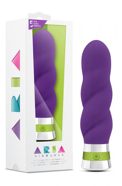 Aria Vibrance Plum Purple Vibrator - Secret Garden