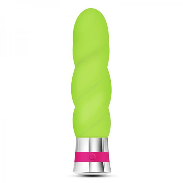 Aria Vibrance Lime Green Vibrator - Secret Garden