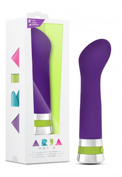 Aria Hue G Plum Purple Vibrator - Secret Garden