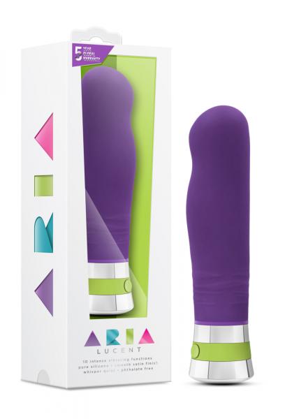 Aria Lucent G-Spot Plum Vibrator - Secret Garden