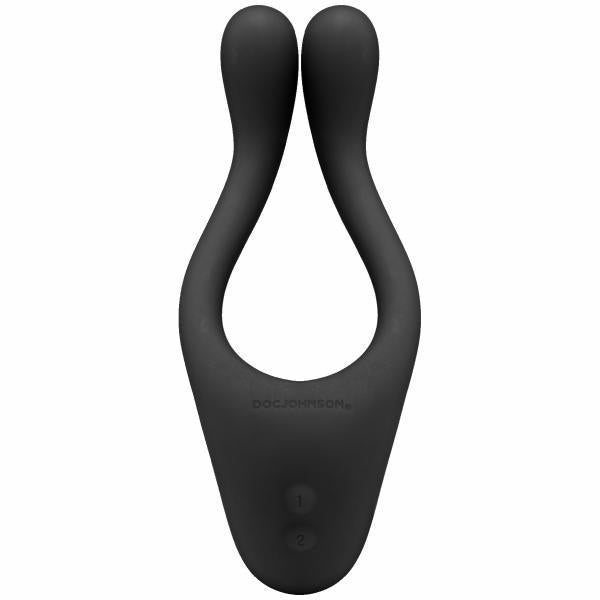 Tryst Black Multi-Erogenous Massager - Secret Garden