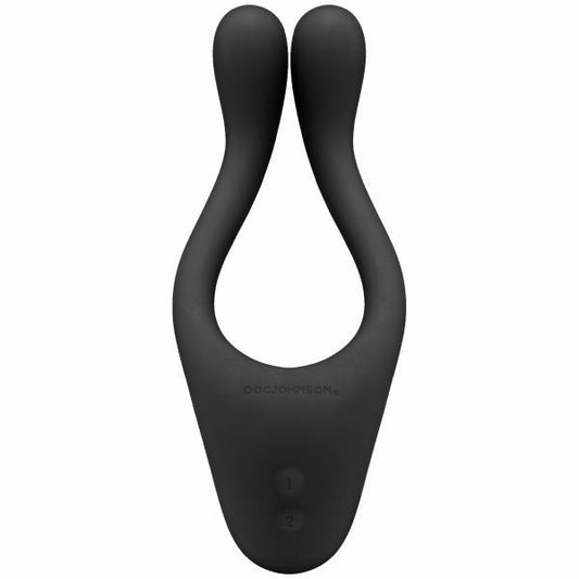 Tryst Black Multi-Erogenous Massager - Secret Garden