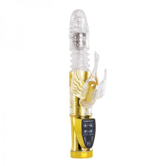 Wyld Vibes Deep Stroker Swan Gold Vibrator - Secret Garden