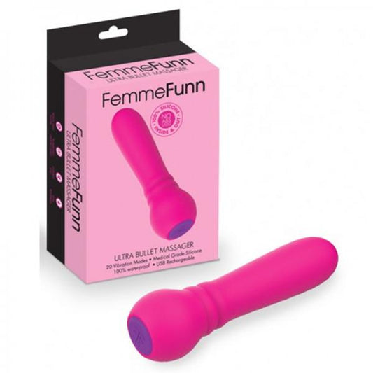 Femmefunn Ultra Bullet Silicone Pink - Secret Garden