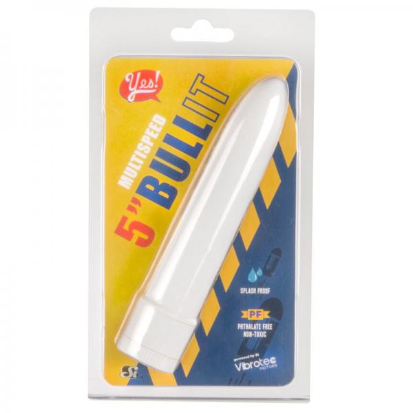 Bullit 5 inches White Bullet Vibrator - Secret Garden