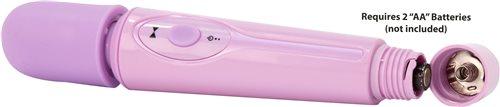 Charmer 2 Speed Massager Purple - Secret Garden