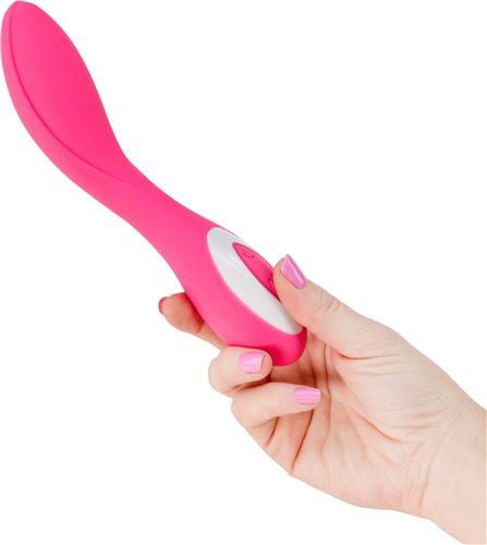 Wonderlust Serenity Pink G-Spot Vibrator - Secret Garden