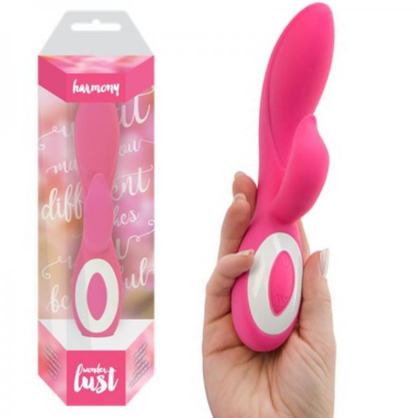 Wonderlust Harmony Pink Rabbit Vibrator - Secret Garden