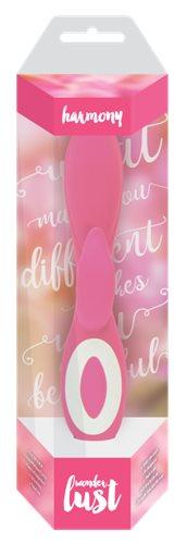 Wonderlust Harmony Pink Rabbit Vibrator - Secret Garden