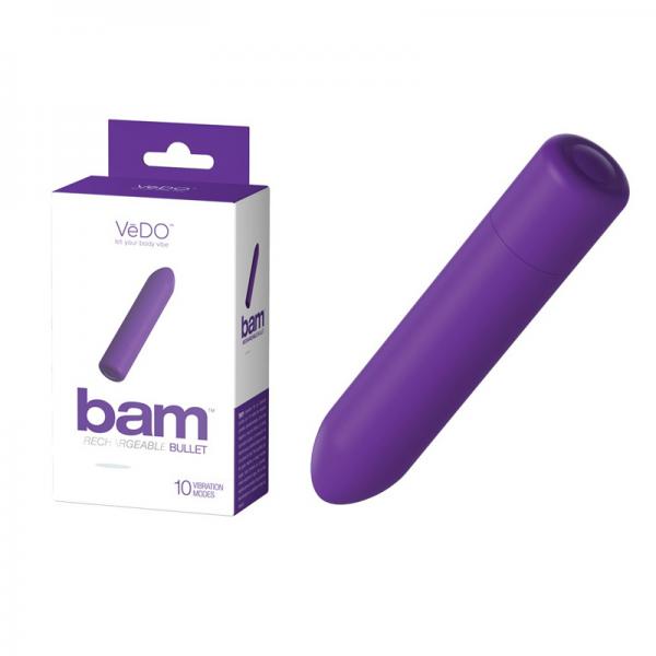 Vedo Bam Rechargeable Bullet - Into You Indigo - Secret Garden