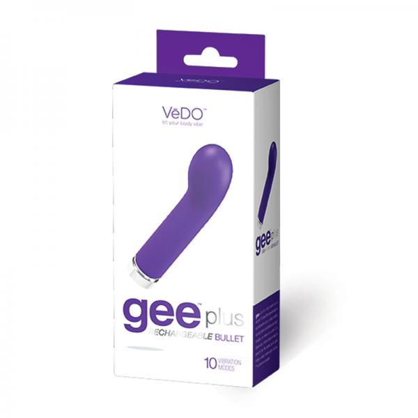 Vedo Geeplus Rechargeable Vibe - Into You Indigo - Secret Garden