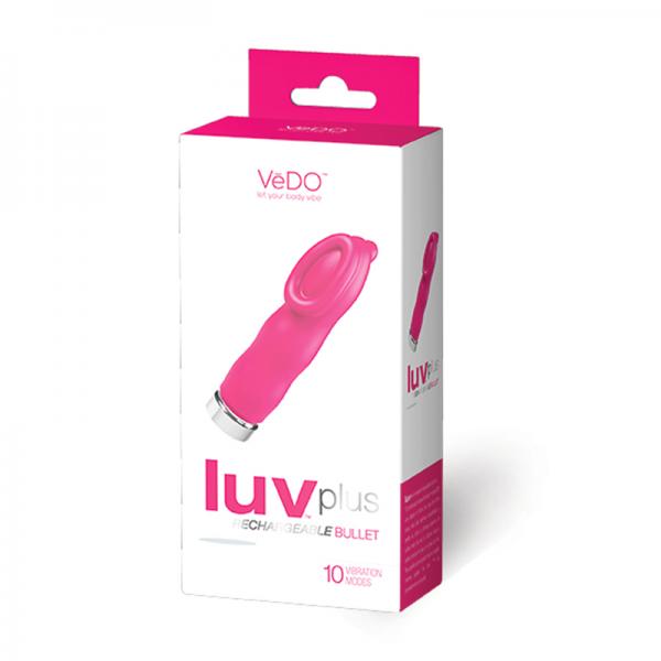 Luv Plus Rechargeable Clitoris Vibe Foxy Pink - Secret Garden