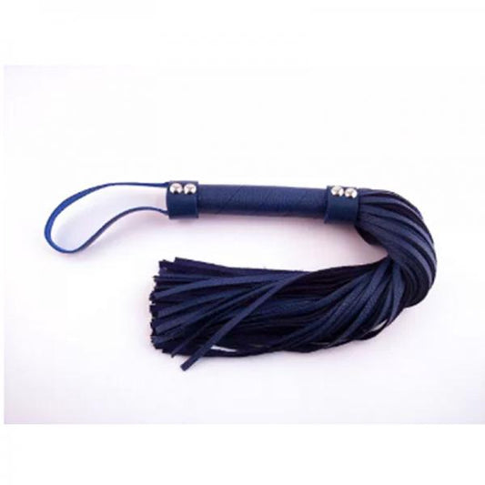 Rouge H-style Leather Flogger Blue - Secret Garden