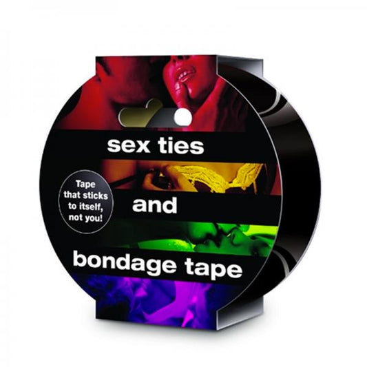 Sex Ties And Bondage Tape Black - Secret Garden