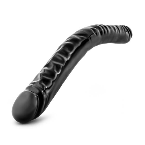 B Yours 18 inches Double Dildo Black - Secret Garden