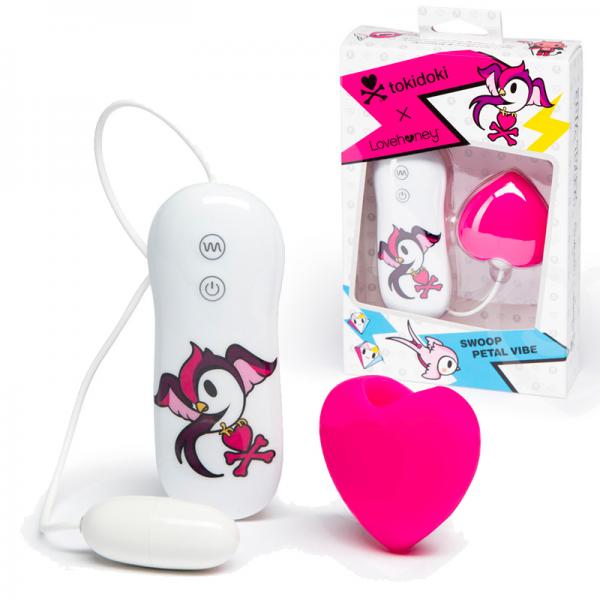 Tokidoki Pink Heart Clitoral Vibe Silicone 3 Speed 4 Fuction - Secret Garden