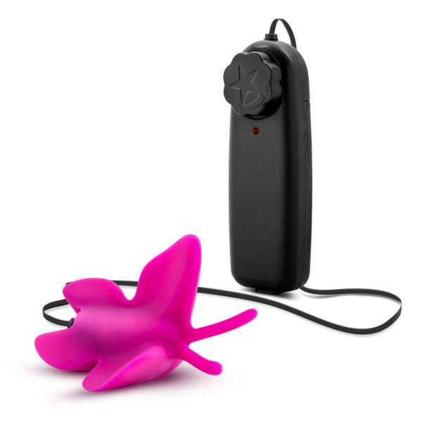 Luxe Butterfly Teaser Pink Clitoral Vibrator - Secret Garden