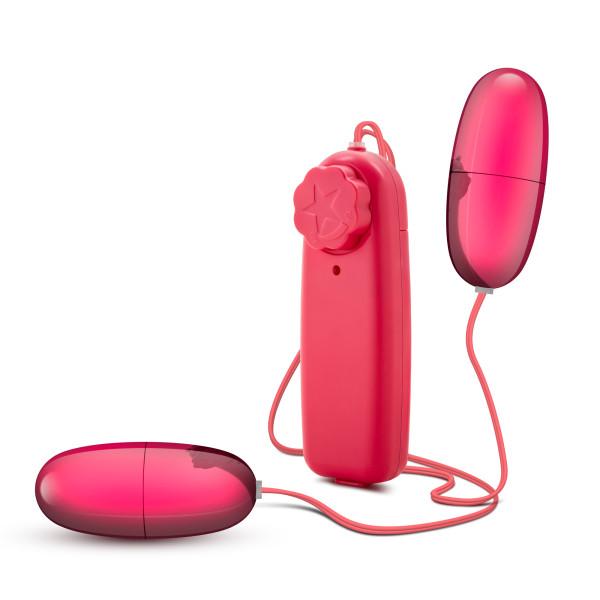 Double Pop Eggs Cerise Pink Vibrating Bullet - Secret Garden