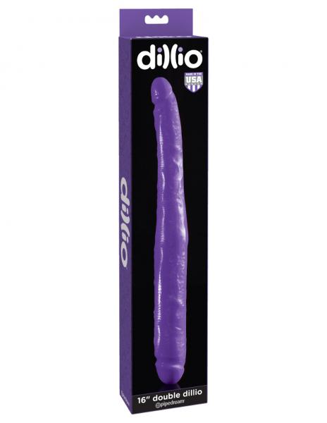 Dillio Purple 16in Double Dong - Secret Garden