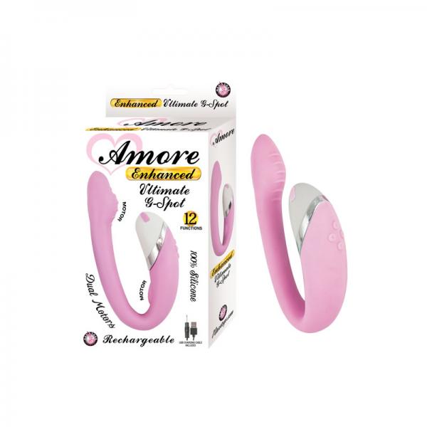 Amore Enhanced Ultimate G-Spot Pink Vibrator - Secret Garden