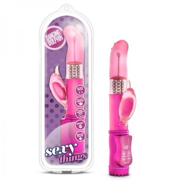 Dancing Dolphin Fuchsia Pink Vibrator - Secret Garden