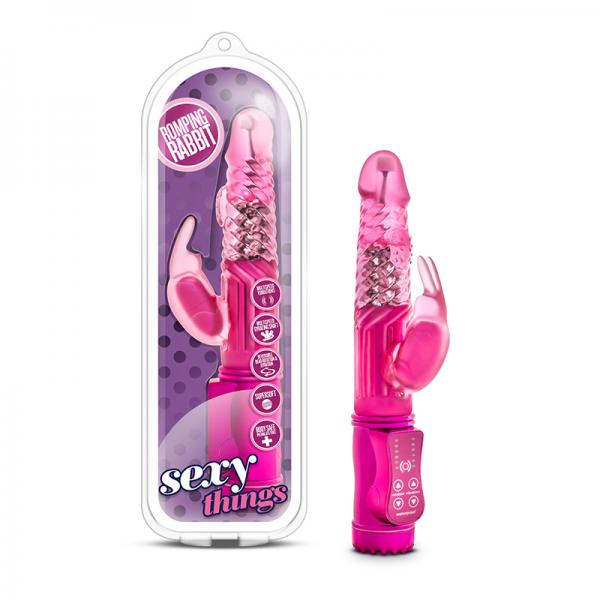 Romping Rabbit Fuchsia Pink Vibrator - Secret Garden