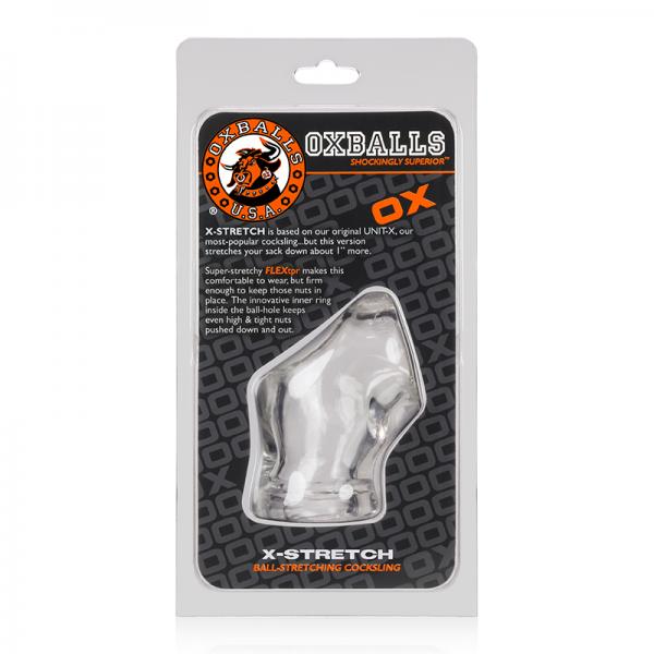 Oxballs Unit-x Stretch, Cocksling, Clear - Secret Garden