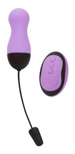 Simple & True Remote Control Vibrating Egg Purple - Secret Garden