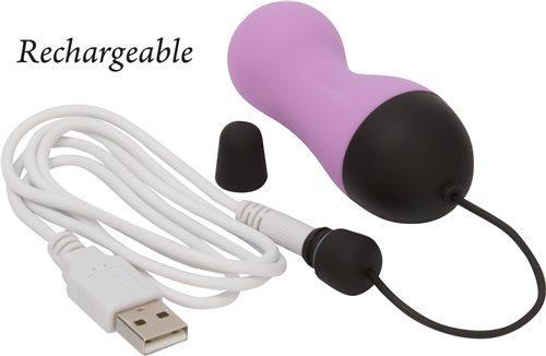 Simple & True Remote Control Vibrating Egg Purple - Secret Garden