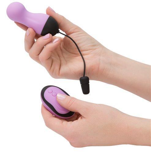 Simple & True Remote Control Vibrating Egg Purple - Secret Garden