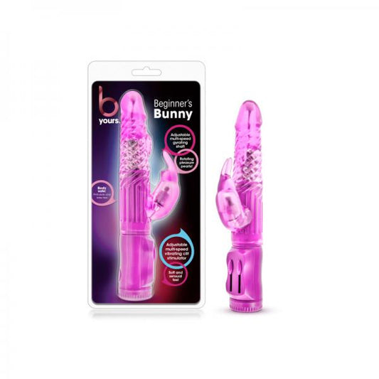 B Yours Beginner's Bunny Pink Rabbit Vibrator - Secret Garden