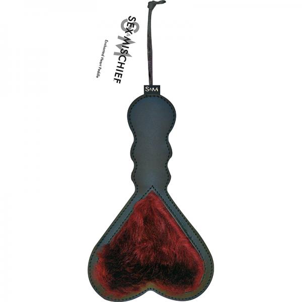 S&m Enchanted Heart Paddle - Secret Garden