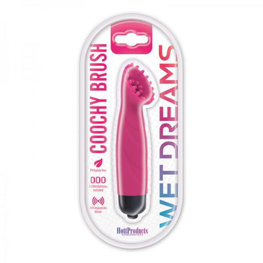 Wet Dreams Coochy Brush 10 Function Magenta - Secret Garden