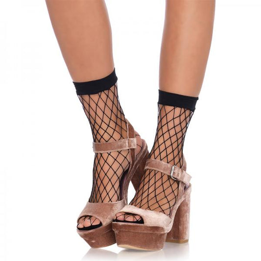 Diamond Net Anklets O/s Black - Secret Garden