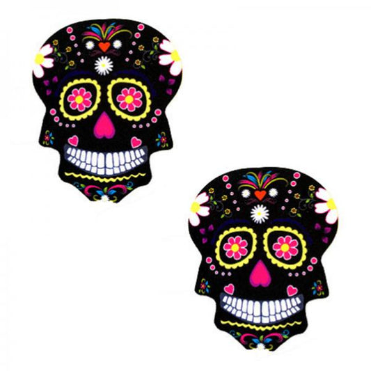 Neva Nude Pasty Sugar Skull - Secret Garden