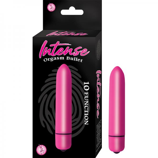 Intense Orgasm Bullet 10 Function Waterproof Pink - Secret Garden