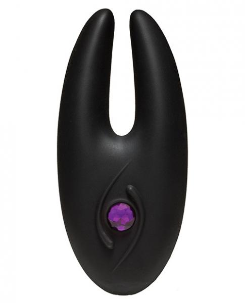 Body Bling Breathless Mini Vibe Purple Clitoral Stimulator - Secret Garden