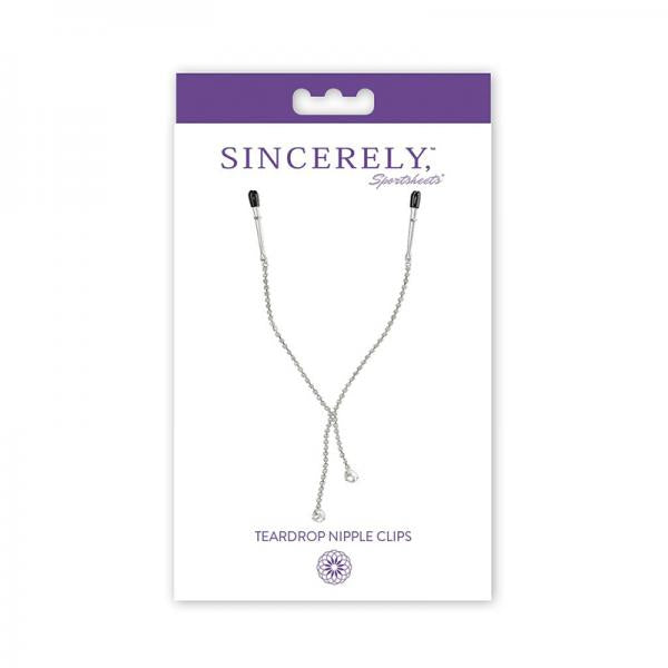 Sincerely, Ss Teardrop Nipple Clips - Secret Garden