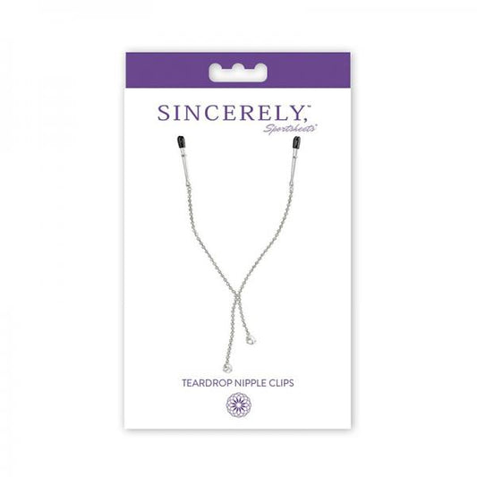 Sincerely, Ss Teardrop Nipple Clips - Secret Garden