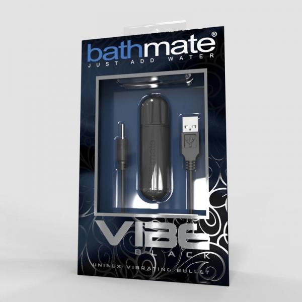 Bathmate Vibe Unisex Vibrating Bullet Black - Secret Garden