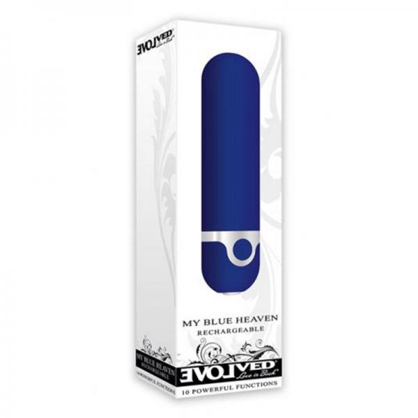 My Blue Heaven Rechargeable Bullet Vibrator - Secret Garden