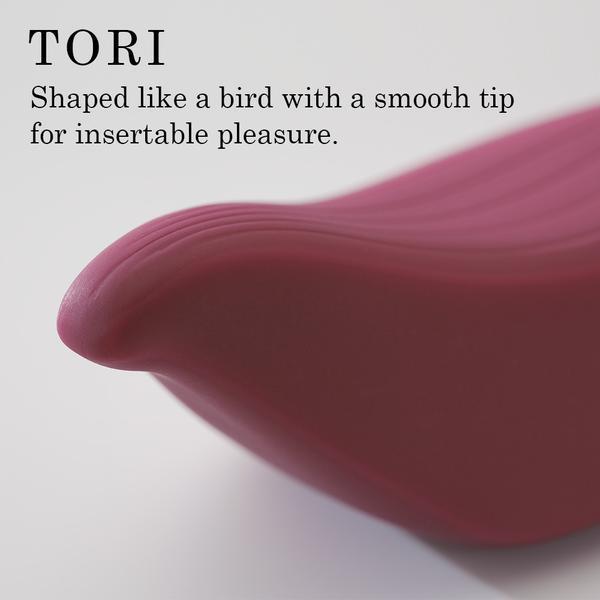 Tenga Iroha Plus Tori Purple Vibrator - Secret Garden