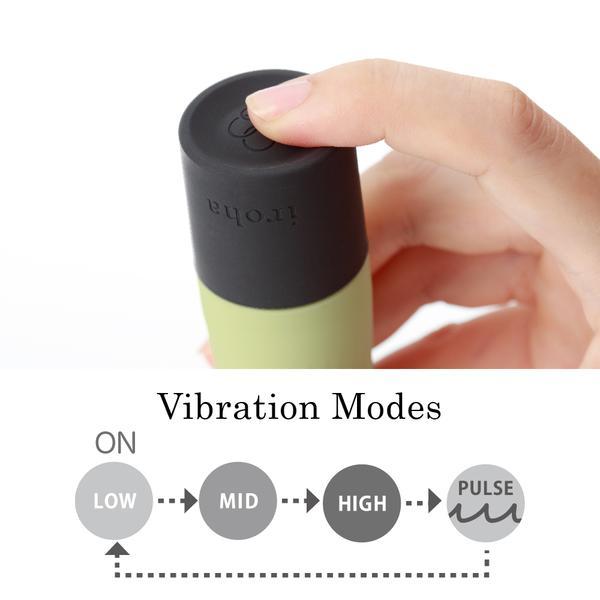 Iroha Zen By Tenga Matcha Green Vibrator - Secret Garden