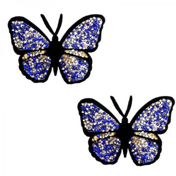 Neva Nude Reusable Pasty Butterfly Jewels Pasties - Secret Garden