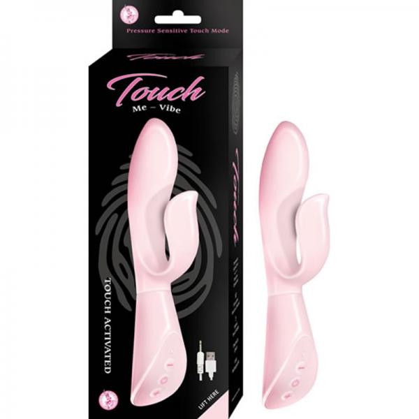 Touch Me Vibe Pink Rabbit Vibrator - Secret Garden