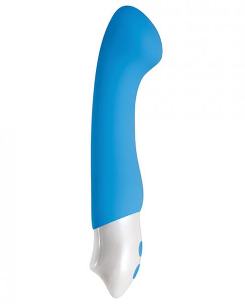 Tempest G Silicone Rechargeable G-Spot Vibrator Blue - Secret Garden