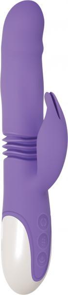 Thick & Thrust Bunny Purple Rabbit Vibrator - Secret Garden