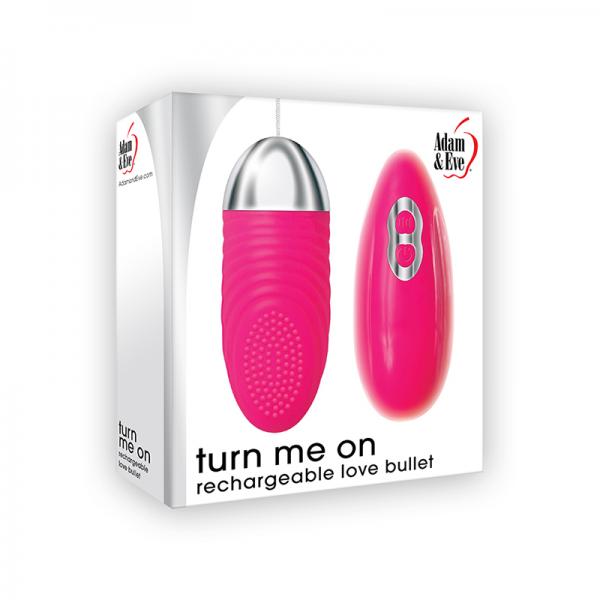 A&e Turn Me On Rechargeable Love Buliet With Wireless Remote 36 Functions Usb Rechargeable Bullet Wa - Secret Garden