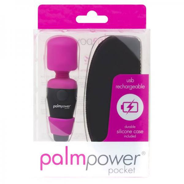 Palm Power Pocket Massager Pink - Secret Garden